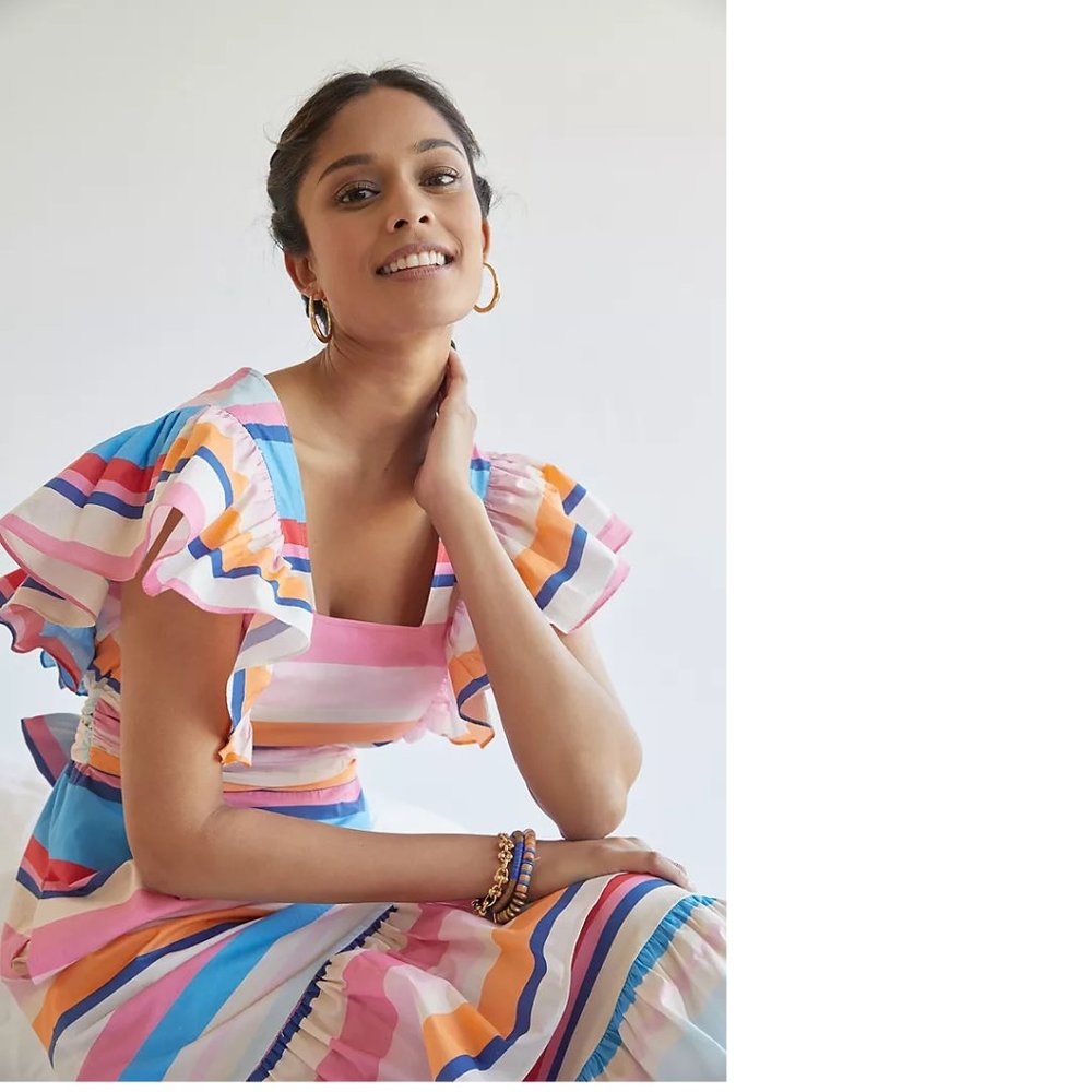 Plenty by Tracy Reese Ruffled Maxi Dress - Picture 2 of 5
